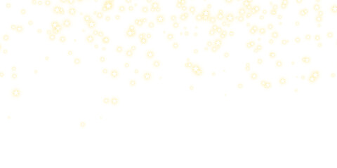 Wall Mural - realistic falling star dust light effect. png isolate. only star dust layer