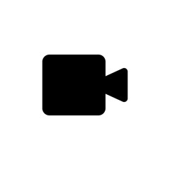 Poster - camera video icon for live steaming . Video call icon sign. web vector icon