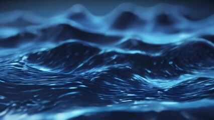 Wall Mural - abstract digital wave, futuristic point wave, motion