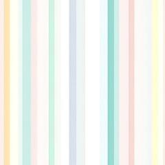 Canvas Print - stripey pastel texture, pastel white pastel sequence, Seamless Pattern