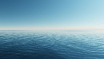 Wall Mural - wave sea beach and blue sky abstract background. nature and summer concept. 3d render.