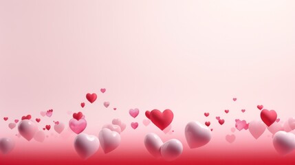 Wall Mural - Valentine Wallpapers Full of Hearts