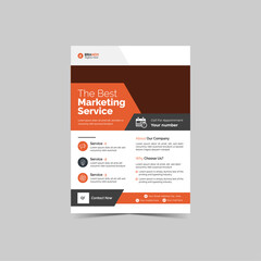 Corporate business flyer design
