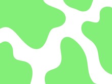 Green Cow Print Pattern Background Wallpaper