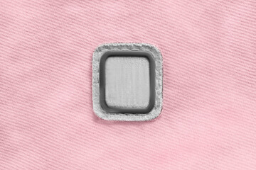 Canvas Print - Blank clothes label