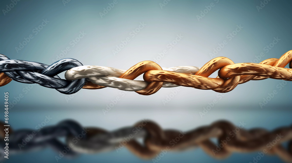 Collective Effort Integration and Unity with teamwork concept as a ...