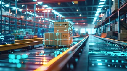 smart warehouse management system using augmented reality technology to identify package picking and