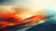 abstract orange background of digital effects, imagine waves and light bending at sunset with city vibes