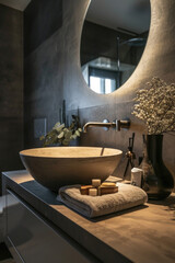 Wall Mural - Modern bathroom interior