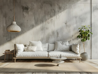 Wall Mural - Modern cozy living room