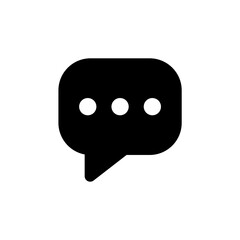 Canvas Print - comment icon speech bubble symbol Chat message icons - talk message Bubble chat icon. online communication, Conversation, chatting icons. web vector icon