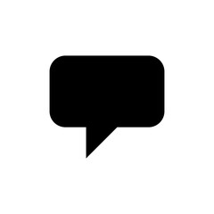 Aufkleber - comment icon speech bubble symbol Chat message icons - talk message Bubble chat icon. online communication, Conversation, chatting icons. web vector icon