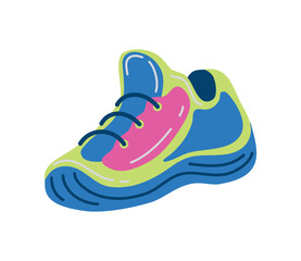 Sticker - padel tennis shoe