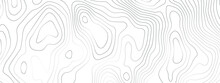 Transparent PNG Topographic Line Map.  Modern Design With White Background With Topographic Wavy Pattern Design.
