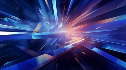 Wall Mural - science fiction space cyberpunk futuristic abstract background. (generative ai).