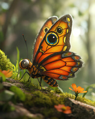 butterfly on nature