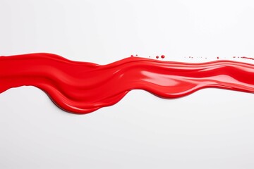 Wall Mural - red paint splash