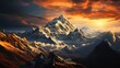 mountains sunset background quechua siberia asian descend heavens expansive climbing princess artists rendition