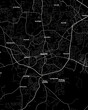 Chapel Hill North Carolina Map, Detailed Dark Map of Chapel Hill North Carolina