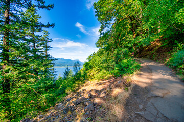 Sticker - Multnomah Falls, Columbia RIver Gorge - Oregon