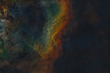 Wall Mural - question mark nebula 2