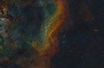 Wall Mural - question mark nebula 1