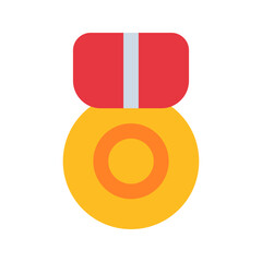 Poster - medal flat icon