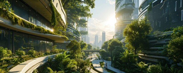 city sustainability net zero carbon negative forest nature Biodiversity Diversity ,Generative AI