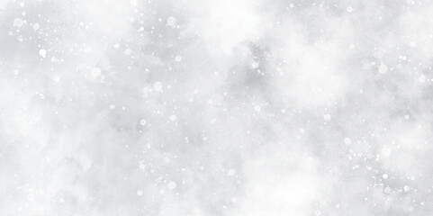 Wall Mural - snow falling in the snow in the winter morning, sunshine or sparkling lights and glittering glow win