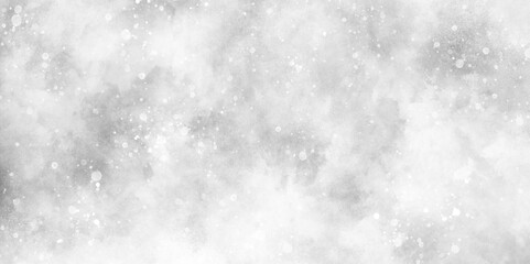 Wall Mural - snow falling in the snow in the winter morning, sunshine or sparkling lights and glittering glow win
