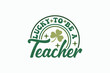 © mh_arif - Retro Lucky EPS, Teacher St Patricks Day T-shirt Design. Goood for T shirt print, poster, card, label, and other decoartion for St. Patrick's Day
