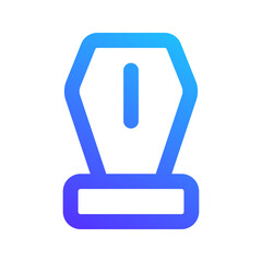 Sticker - champion gradient icon