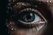 Naivety distorts perception - word on eyes. Generative AI