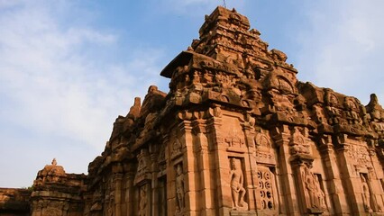 Wall Mural - Cinematic view of Virupaksha temple at Pattadakal temple complex,Karnataka,India.