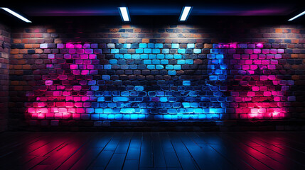 background with glowing lights