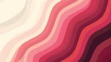 Flat Shapeless Abstract Cherry Red & Off-white White Pink Carmine Background Gradient Wallpaper