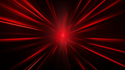 Wall Mural - red lights speed black background ai visual concept