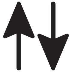 Wall Mural - arrows icon