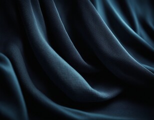 Professional designer background with expensive dark silk and fabric. Background for product presentations