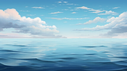Quiet reflection, abstract poster web page PPT background, digital technology background