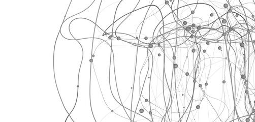 network structure - abstract design connection