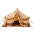 Bedouin Tent, transparent background, isolated image, generative AI