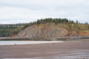 Partridge island beach Parrsboro NS Canada