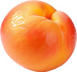 Peach fruit isolated on transparent background. PNG