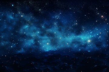 Wall Mural - background with stars