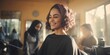 Arabic Female Stylist Occupation Employment Attractive Concept Generative AI
