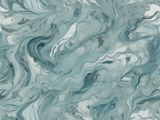  Tranquil Waters: Aquamarine Marble Elegance with Coastal Charm