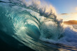 © artpritsadee - Blue ocean wave.