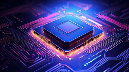 Technology Chip Webpage Icon