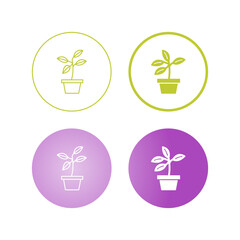 Poster - Plant Vector Icon